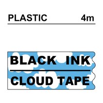 휴대용 라벨 프린터 미니 라벨기 12mm 라벨 Dymo Letratag 91201 12267 LT-100H 기계, 09 Cloud Plastic_01 12mm