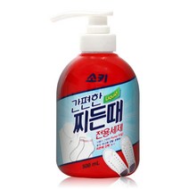 XCR876019 얼룩제거제500ml 찌든때 소키 전용세제 무궁화 흰옷누런때 이염제거, 1