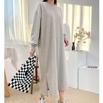 옐르 롱 트임원피스 6color / 봄신상 빅사이즈 루즈핏 국내생산