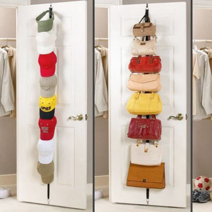 다용도 문틀 도어 후크 행거 문 고리 걸이 모자 가방 정리 철망 파티션 / 이케아 스타일, 핑크