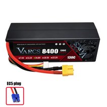 rc카부품 Varcs 4S 배터리 Lipo 14.8v 15.2v 높은 Volitage 5200mAh 6300mAh 60C 120C, 32 1PCS4S8400130CEC5