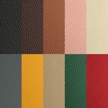 [쏘컴퍼니] 인조가죽 레자 원단 PU 합성피혁 모음, 1.8mm 하드 프리미엄 슈렁큰, 아이보리 PS5418