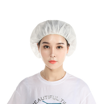 일회용 위생모자 부직포 방역모자 20g 200매 화이트