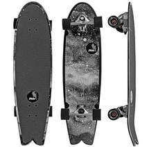 Slide Surfskate 스트리트 서핑 스케이트보드 NEME PRO SPACIAL 88.9cm(35인치), 네메 프로 스페이셜