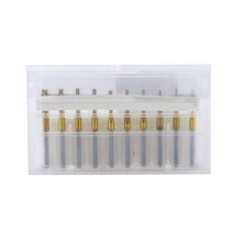 밀링 커터 가공 정밀 10PCS 0.8-3.0mm 티타늄 PCB 옥수수 비트 텅스텐 카바이드 엔드 밀 조각 CNC 목재 절단