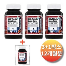 네추럴라이즈 밀크씨슬 헤파케어, 90정, 4개