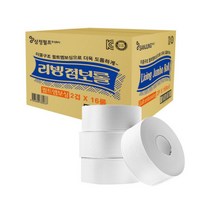 리빙 퀄트 점보롤 2겹 250m, 16롤, 1개