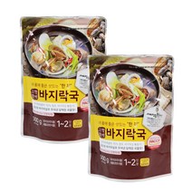 (2팩) 고향 할매 바지락국 500g x 2팩 (1000g), 단품
