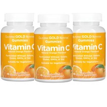 캘리포니아 골드 뉴트리션(CGN) 비타민C 구미젤리 오렌지맛 90정 3통, 3팩