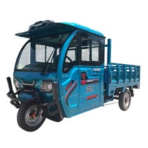 전기 화물차 농업용 밀폐형 전동차 삼륜차 모래 운반, 패키지 4/60V
