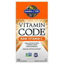 Garden of Life Vitamin Code RAW C 120 Vegan Capsules