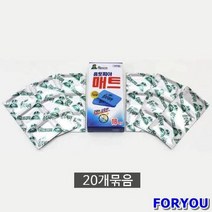 ForU172 전자모기향 교체용 매트 통 모기퇴치 18매20개 해충퇴치용품 교체형 모기향, 상세페이지 참조, 상세페이지 참조