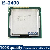 프리플로우 deskmini x300 beelink 애즈락 인텔 코어 i52400 I5 2400 3.1GHz LGA 1155 TDP 95W 6MB 캐시 CPU 프로세서 쿼드, [01] i52400