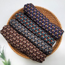 원단style 대폭 폴리실크원단 오리엔탈스퀘어 4컬러 [A77-52], 브라운, 1개