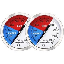 MEASUREMAN 7.6cm3인치 바베큐 온도계 BBQ 스모커 그릴 USA 미국