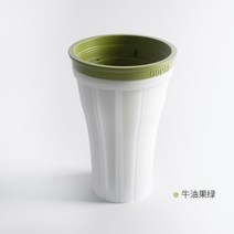 얼음틀 빙수컵 식료품 급 언 우물쭈물함 제빙기 케이스 실리콘 가정용 부스지다 조각 4851155146, 150ml --아보카도 그린 150m