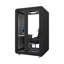 가정용방음부스 크리에이터 연습실 소음고밀도차단, 1800x1500x2300 흰색 판금 모델