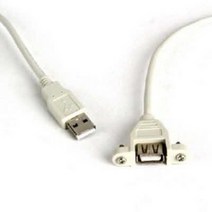 트레이드몰▶USB 1포트 판넬형 케이블0.5M 컴퓨터 PC부품 USB선◀트레이드몰, ◀트레이드몰▶