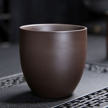 휴대용다도 Yixing 보라색 클레이 찻잔 세트 여행용 휴대용 차 그릇 마스터 컵 개인 찻잔 가정용 찻잔 마시는 14ml 세트당 4 개, 4 pcs, M 6.3x6.5cm 140ml