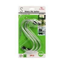 스텐 S자고리옷걸이 바지걸이 수건걸이 걸이용 S고리, 상세페이지 참조