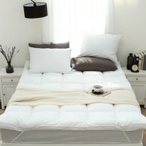 [아망떼] 소미에르 프리미엄 토퍼 SS(110X200), 색상:화이트(SS)