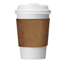 오케이워터 슈퍼 무지홀더 종이홀더 종이컵홀더 카페홀더 핫컵 아이스컵 테이크아웃 슬리브 커피홀더, 16온스