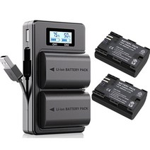 2000mAh LPE6 배터리 LCD 듀얼 충전기 캐논 EOS 5DS R 5D 마크 II III 6D 7D 70D 60D 80D 90D 카메라, CHINA_1charger 2batteries