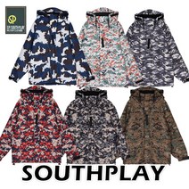 SOUTHPLAY 사우스플레이 디지털밀리터리자켓 남녀공용 보드복 야상자켓패딩 겨울야상패딩 항공자켓 단체복 빅사이즈 방풍점퍼 단체복 스키복