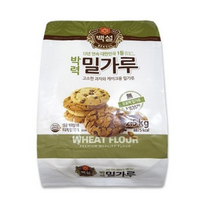배동바지 백설 박력 밀가루 2.5kg / 백설밀가루, 1개