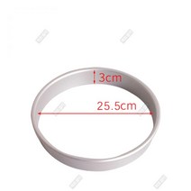 피자도구 피자링 피자 토핑 가이드 링 틀 홈쿡 A04, 25.5cm 토핑링, 단일사이즈