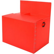 뉴프라테크 이사박스 5호(일반형)-5개묶음 [포장 택배 단프라 이삿짐박스], 빨강, 5개
