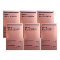 에스더포뮬러 여에스더 디엔에이 7X 말 엘라스틴 데스모신 이소데스모신 저분자 피쉬 콜라겐 히알루론산 3세대 앨라스틴 젤리 스틱 고함량 식약처 식약청 인정 인증 여예스더 디앤에이 쩰, 6박스