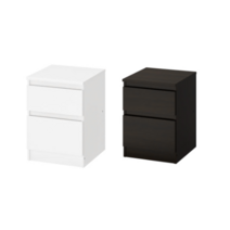 이케아 KULLEN 쿨렌 2칸서랍장, 화이트 703.557.28