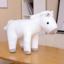 귀여운눈을한 말 애착인형 대형봉제인형 쿠션 베개, AA_60cm
