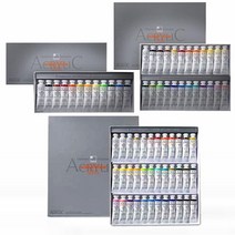 신한화구 전문가용아크릴물감세트 20ml 12색 24색 36색, 24색 20ml