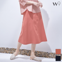투미 W9 A라인 롱스커트_TMTWA24W21-T