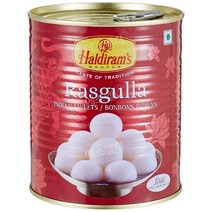 인도 디왈리 디저트 Haldirams Rasgulla 라스굴라 1kg, 1개