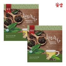 꽃샘 현미녹차 100T x2개, 200개입, 2개