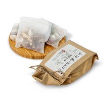 몸에 좋은 건강차 전통차 국산 천연 재료 간편한 티백 십전대보차, 35g, 1개