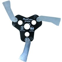 국산 삼원 관절형 예초기날 예초기 칼날 예취기 커터, 1개