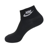 나이키 에브리데이 에센셜 양말 앵클 삭스 중목 DX5074-010, M(240-260mm)
