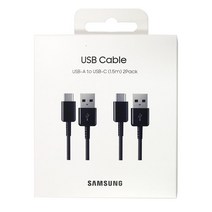 삼성전자 정품 급속 C타입케이블, C타입케이블_1.5M(블랙)-2pcs, 1개