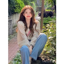 봄 프렌치 스위트 플라워 쉬폰 블라우스