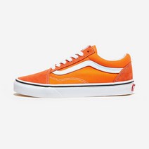반스 올드 스쿨 ORANGE TIGER TRUE 화이트