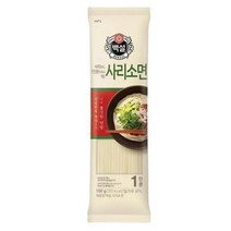 CJ 백설 사리소면 멸치 잔치 비빔 열무 국수 골뱅이무침 오징어볶음 가족 식사 홈파티 음식 100g, 6개