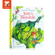 Usborne Peep Inside Books 시리즈 교육용 그림책 유아 영어 학습 보드북, jack and the beans