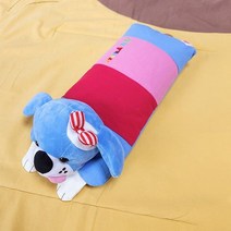 경추베개 거북목 일자목 경추 목베개 목디스크 메밀 숙면 리본강아지 메밀베개 블루
