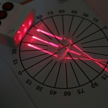 1인방송 라이브장비 실험 장비 오목한 볼록 렌즈 세트 물리적 광학 키트 직송, 한개옵션0