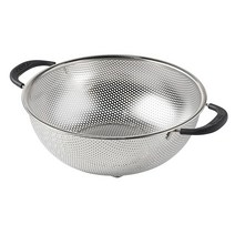 앵커호킹 Anchor Hocking Oneida 4.7L(5쿼트) 소쿠리 세트 (미세 메시 스테인리스 스틸 식기세척기 사용 가능)