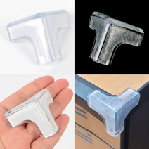 T형 투명 1P 모서리 보호대 가드 보호 코너 안전 몰딩
